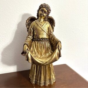 Decorative Gold Angel Figurine